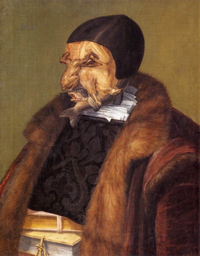The Jurist by Giuseppe Arcimboldo
